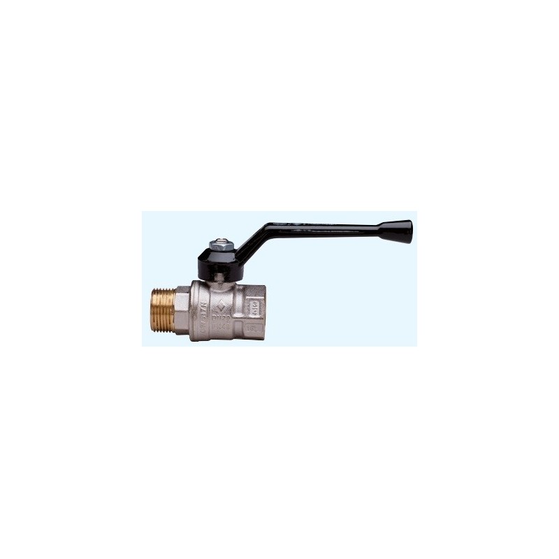 1501 Robinet manual 2/2 alama M/F 130C (full bore) PTFE, sfera alama