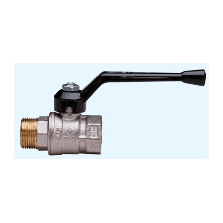1501 Robinet manual 2/2 alama M/F 130C (full bore) PTFE, sfera alama