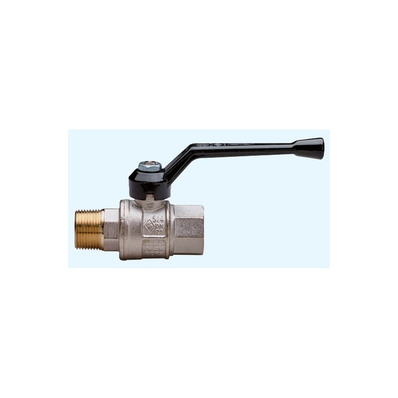 1701 Robinet manual 2/2 alama M/F 160C (full bore) PTFE, sfera alama