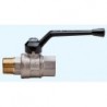 1701 Robinet manual 2/2 alama M/F 160C (full bore) PTFE, sfera alama