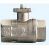 2500 Robinet actuator 2/2 alama M/M 160C PTFE, sfera alama, ISO 5211