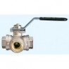3500 T Robinet actuator 3/2 T alama 160 C, PTFE, sfera alama, ISO 5211