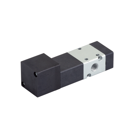 Ventil 3/2, bistabil, actionat pneumatic, revenire arc, presiune actionare 0.3bar