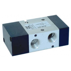 Ventil 3/2, bistabil, actionat pneumatic, revenire arc - normal deschis