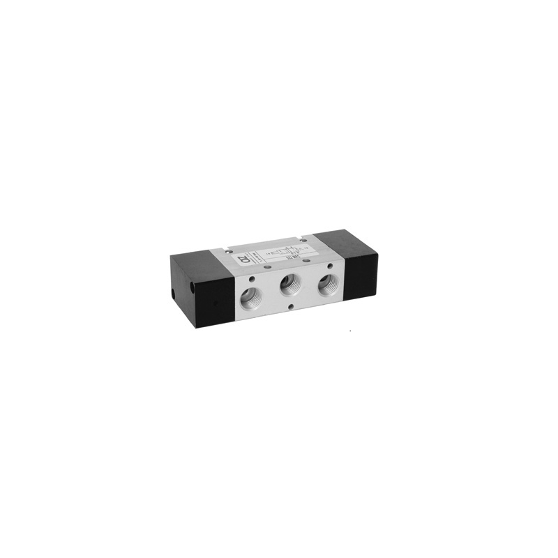 Ventil 5/2, bistabil, actionat pneumatic, revenire arc intarit