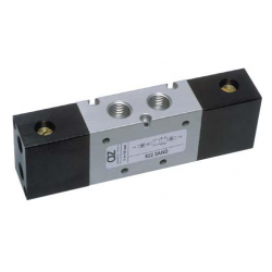 Ventil 5/2, comanda dubla pneumatica cu element logic ,,SI" integrat