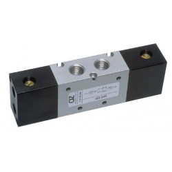 Ventil 5/2, comanda dubla pneutatica cu element logic ''SAU" integrat