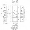 Ventil 5/2, comanda dubla pneutatica cu element logic ''SAU" integrat