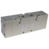 Ventil 5/2, bistabil, actionat pneumatic, revenire arc