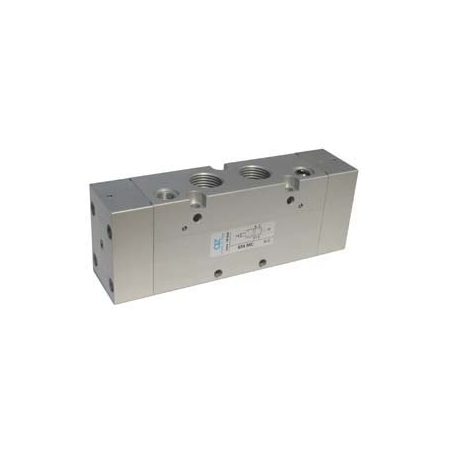 Ventil 5/3, actionat pneumatic centrul deschis