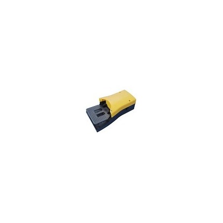 Pedala pneumatica cu valva 5/2, alimentare aer G1/4, fara protectie