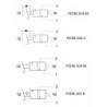 Pedala pneumatica cu valva 3/2 NC, alimentare aer tub ø4, cu protectie si siguranta