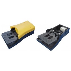Pedala pneumatica cu valva 5/2, alimentare aer tub ø4, fara protectie