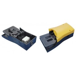 Pedala pneumatica cu valva 5/2, alimentare aer tub ø4, fara protectie, valva in interior