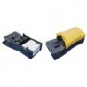 Pedala pneumatica cu valva 5/2, alimentare aer G1/4, fara protectie, BUTON RESET
