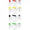 Ventil manual 3/2, alimentare aer G1/8,cu parghie