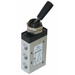 Ventil manual 5/2,alimentare aer  G1/8, bistabil