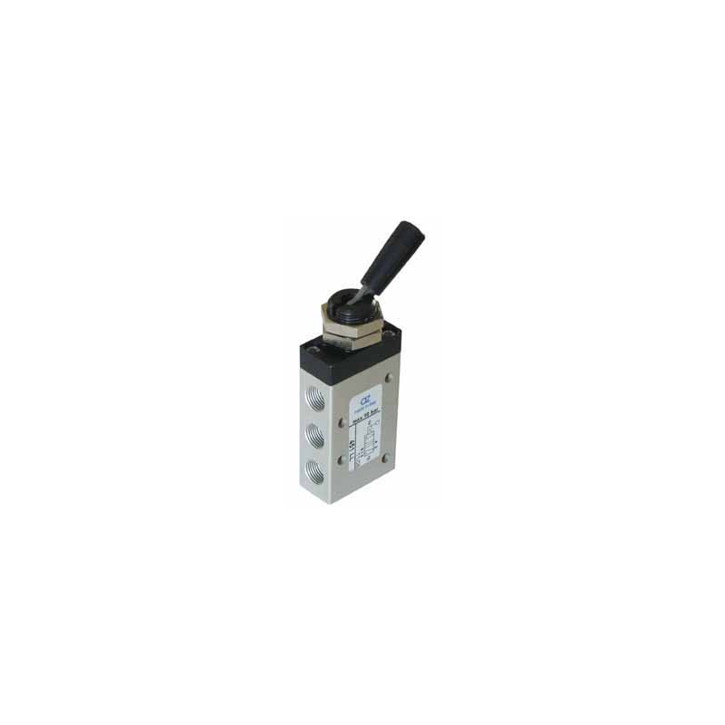 Ventil manual 5/2,alimentare aer  G1/8, bistabil