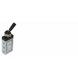 Ventil manual 5/2,alimentare aer  G1/8, bistabil