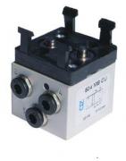 Microvalva 5/2 push-in Ø4