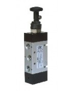 Distribuitoare pneumatice actionate manual